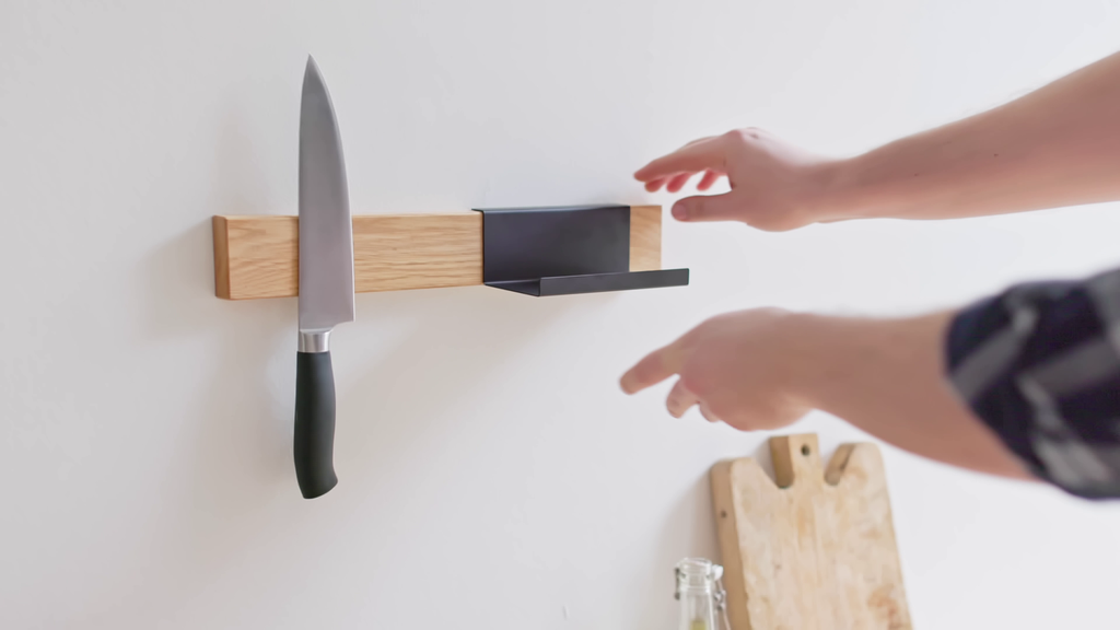 Hylde til knivmagnet i sort