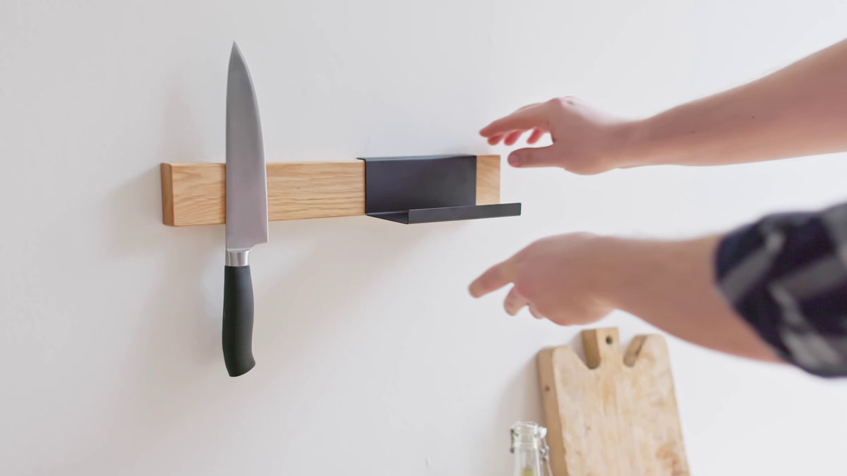 Hylde til knivmagnet i sort